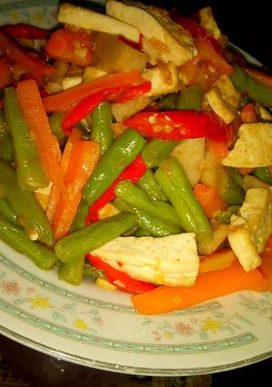 Foto resep Tumis pelangi
