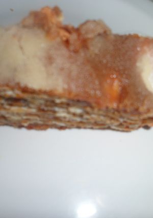 Una foto de Sencillo Rogel de dulce de leche