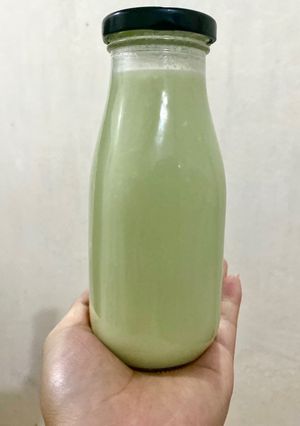 Hình của món Sữa hạt bí - macca - yến mạch.