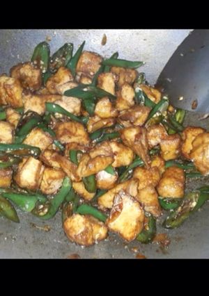 Foto resep Tahu Kecap Cabe ijo