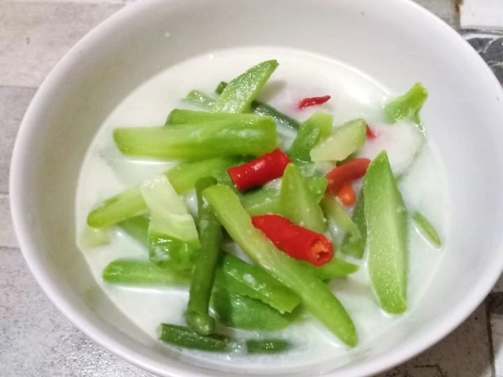 Recipe Lodeh Labu Siam dan Kacang Panjang the  Makes Drooling You can take Joss in your mouth