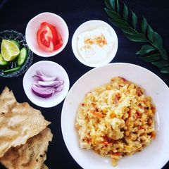 A picture of Khichdi or khichri.