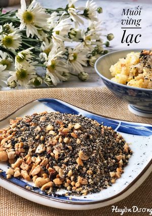 Hình của món Muối vừng lạc.