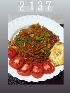 Foto resep Mie goreng tumis ala rumahan