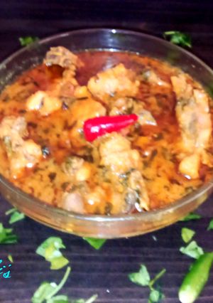 মেথি চিকেন(methi chiken recipe in Bengali) রেসিপির প্রধান ছবি