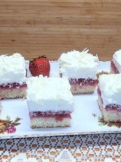 Epervelős kókuszkocka recept fotója