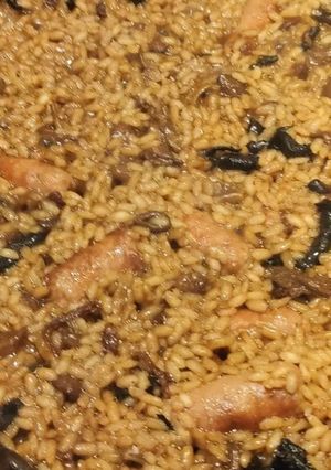 Una foto de Paella estil Josep Pomés