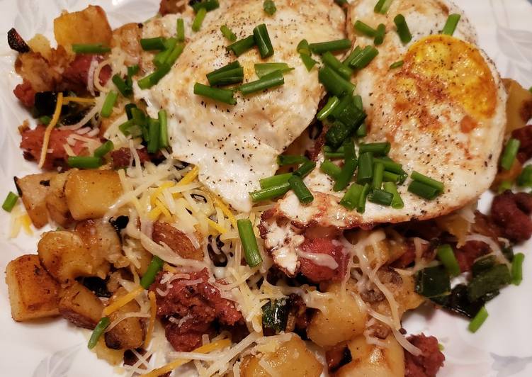 Recipe of Super Quick Homemade Breakfast Chorizo Hash