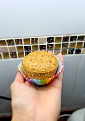 Una foto de Muffins de naranja y coco