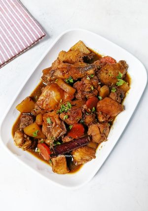 Foto resep Bistik Ayam Lada Hitam