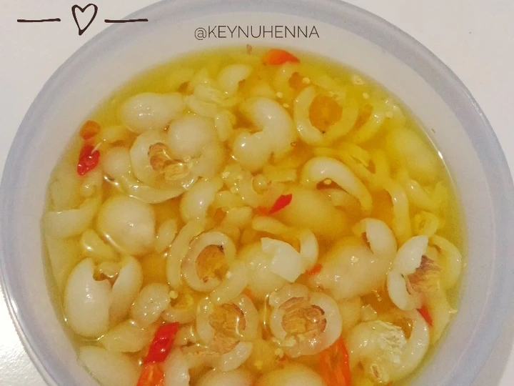 Easy Ways Make Recipes Asinan rambutan simple banget tapi enak banget the Delicious Perfect.