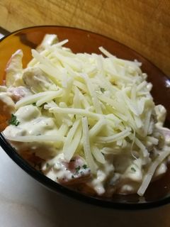 Virslis-tojásos almasaláta 🍎 recept fotója