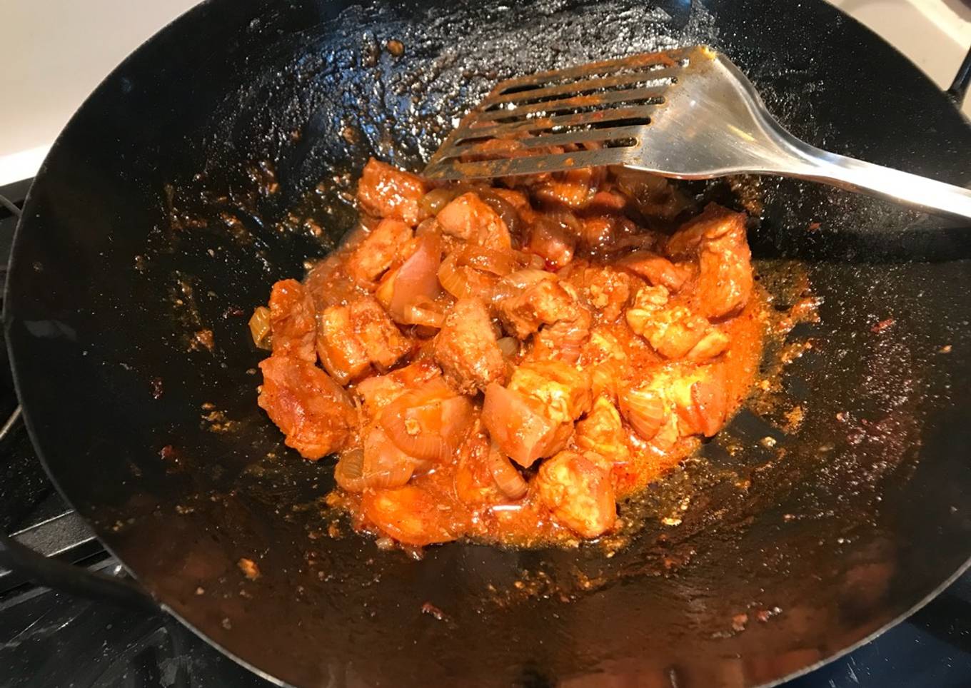 Pork kimchi galbi