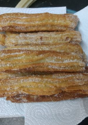 Una foto de Churros caseros