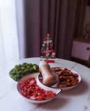 SALAD bông cải xanh- thịt xông khói