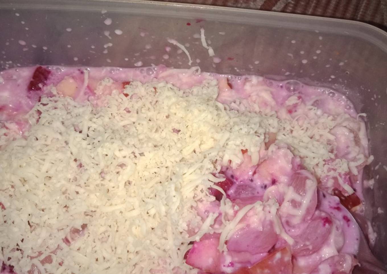 Salad buah istimewa 😍