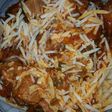 Salsa estofada con forattinis