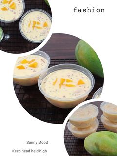 Foto resep Sago Mango Cheese Milk😋