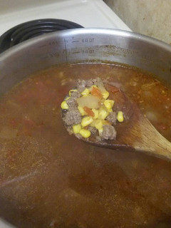 A picture of Taco Soup.