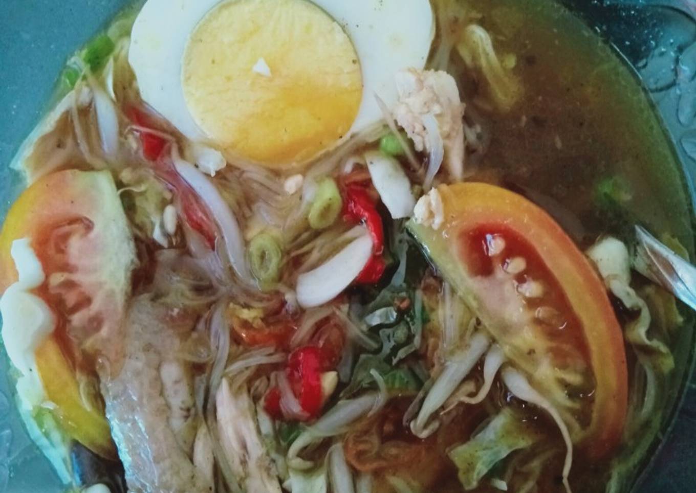 Soto ayam bening