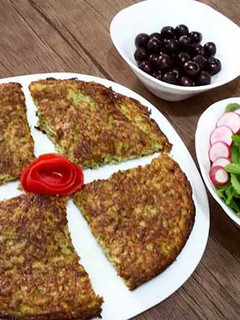 عکسی از دستور کوکو کدو سبز الی بانو