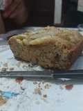 Budín integral de banana