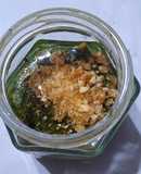 Pesto rápido con maní
