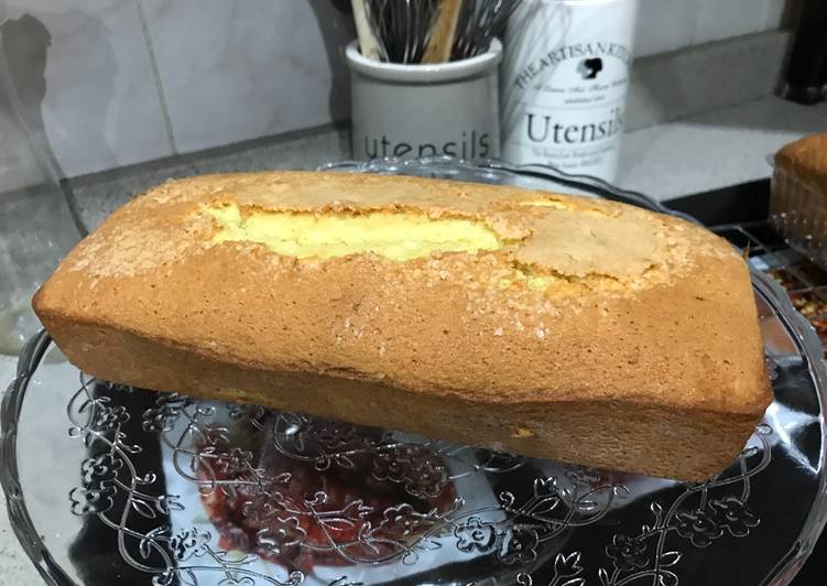 Bizcocho al limón sin yemas