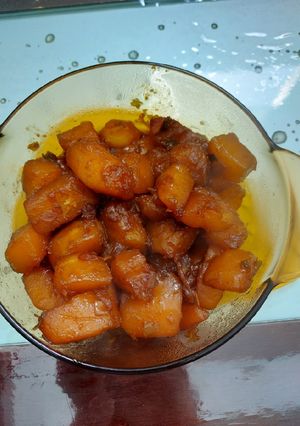 Foto resep Tumis Labu Kuning Kecap
