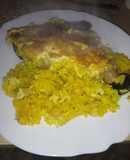 Arroz con costra