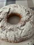 Ciambella con crema nocciola