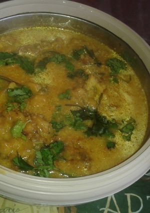 A picture of Punjabi kadhi.