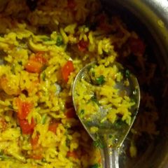 A picture of Tangy tomato rice.