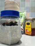 Overnight Oat Dates Soymilk