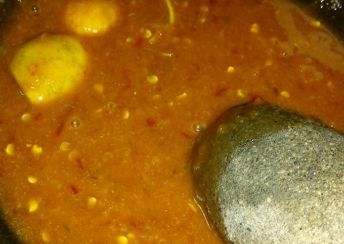 Sambal rujak manis cemeding ala yukudefa