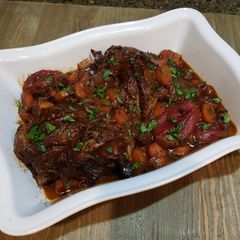 A picture of Rosemary Braised Lamb Shanks.