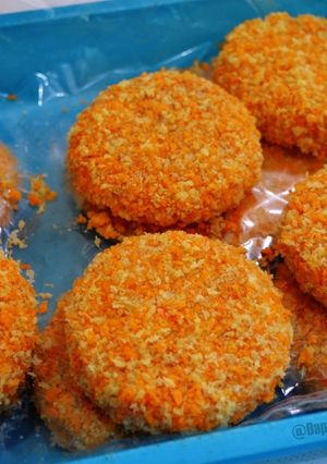 Foto resep Patty Ayam-Wortel Untuk Isian Burger