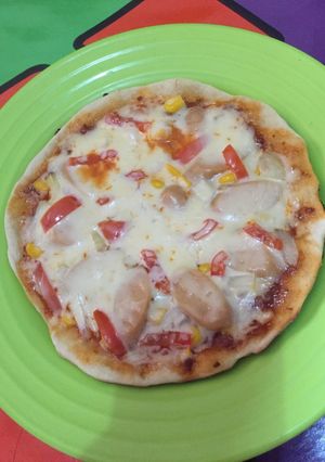 Foto resep Pizza teflon simple