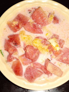 A picture of Fruit salad.