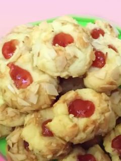 Foto resep Strawberry thumbprint cookies