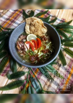 Foto resep Soto Favorit Keluarga