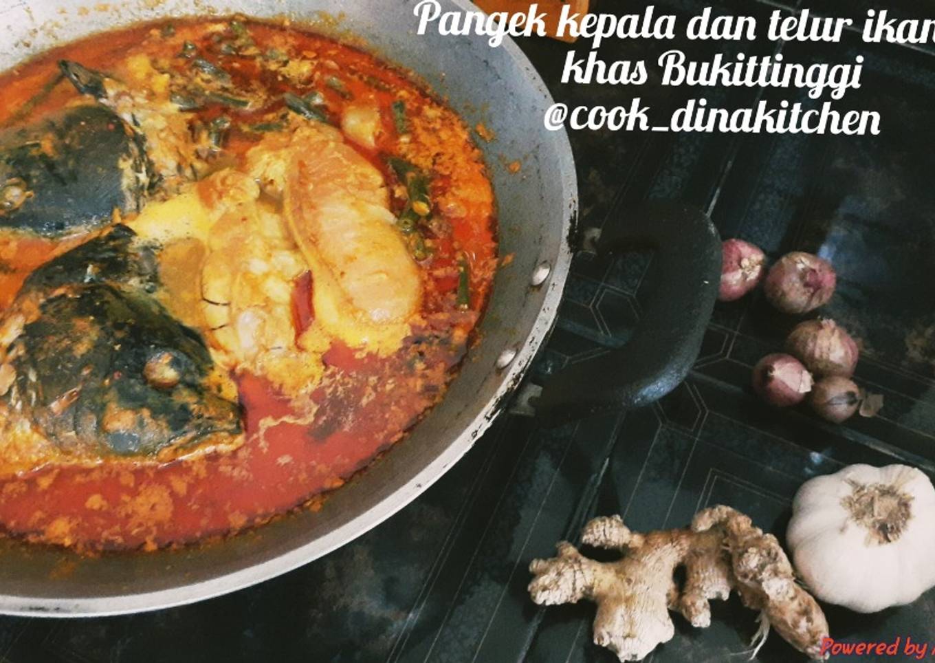 Pangek Kepala dan Telur Ikan Khas Bukittinggi