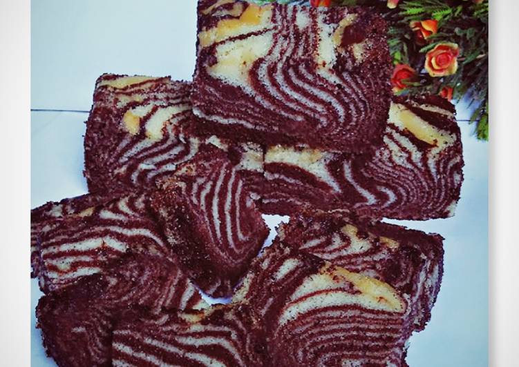 Cara Membuat Ogura Zebra enak terbaru