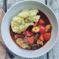 A picture of Beef Goulash.