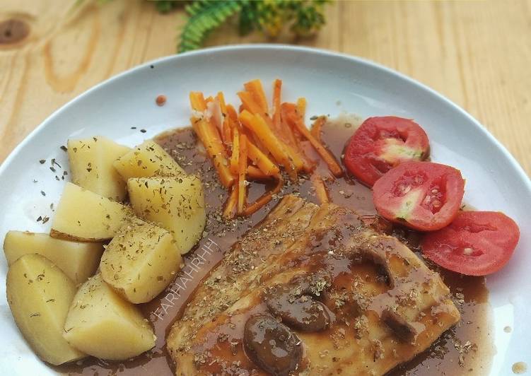 Bahan meracik Pan Seared Mahi-Mahi, Menggugah Selera