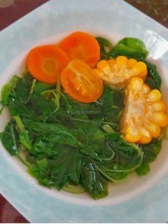Foto resep Sop bayam bening