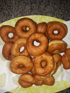 A picture of Fluffy doughnuts.