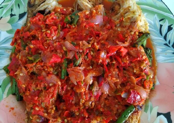 Ikan Merah Sambal Pecak