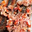 Ikan bakar sambal matah