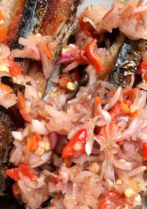 Foto resep Ikan bakar sambal matah